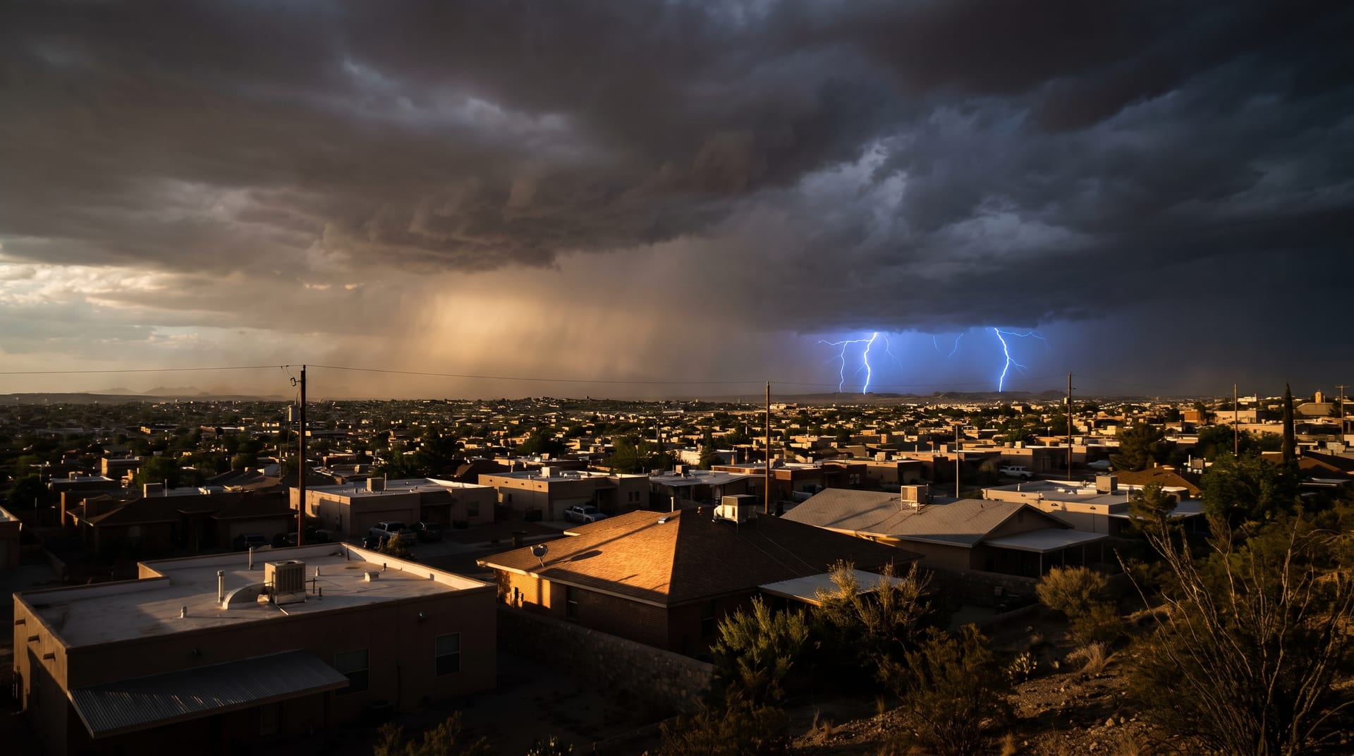 How El Paso's Monsoon Season Causes Roof Leaks (and How to Stop Them)